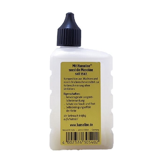 Мастило велосипедне HanseLine Hanseline Chain Wax 100мл парафінове (300540) зображення 2