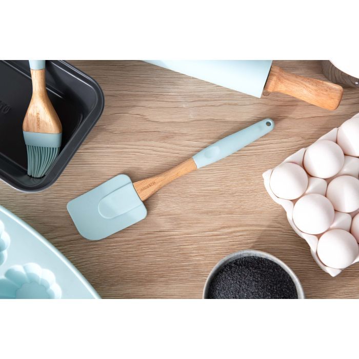 Лопатка кухонная Ardesto Tasty Baking 26,7 см Silicon/Wood (AR2325T) изображение 3