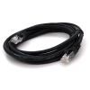 Патч-корд 1м, UTP, Cat.6, RJ45, CU, black Ritar (PCR-CU6/1Bk)