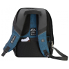 Рюкзак школьный Optima Anti-theft" 17 Черный с синим (O97366-02) изображение 2