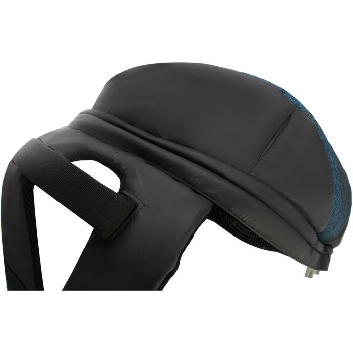 Рюкзак школьный Optima Anti-theft" 17 Черный с синим (O97366-02) изображение 4