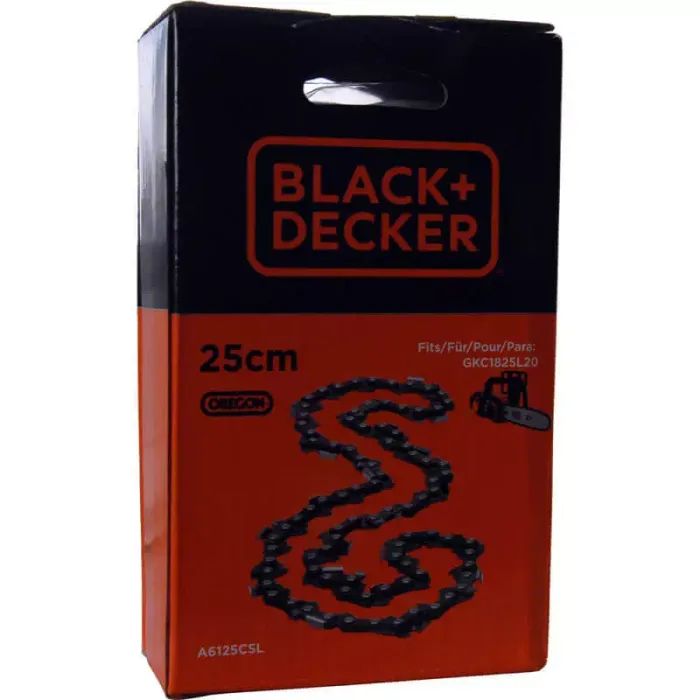 Цепь Black&Decker 3/8", 1.3 мм, 40 звеньев, длина 10"/25 см (A6125CSL) изображение 2