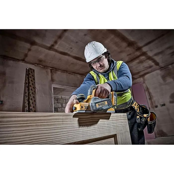 Електрорубанок DeWALT 18V XR Li-lon, 82 мм (без АКБ та ЗП) (DCP580N) зображення 6