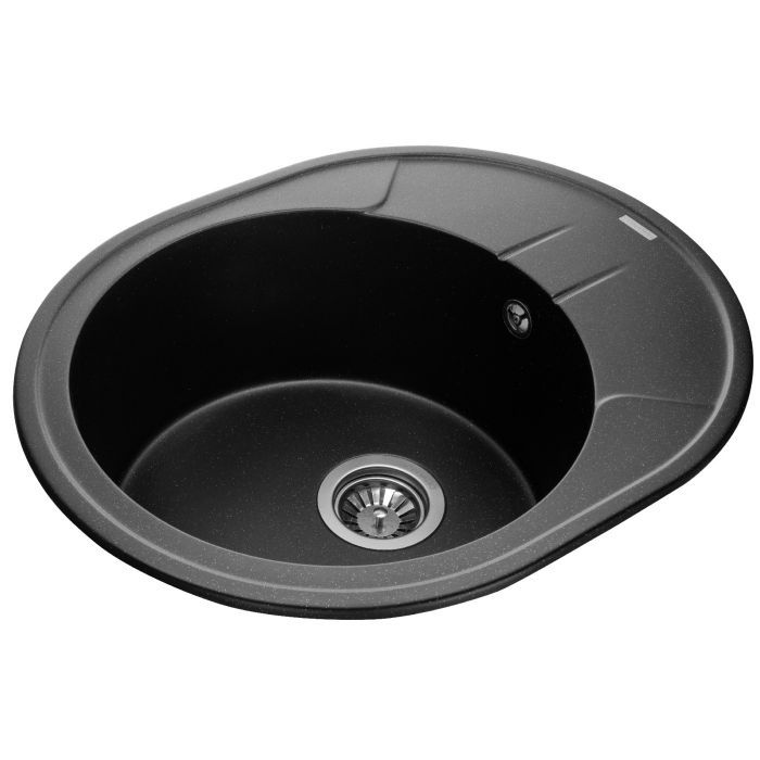 Мойка кухонная GRANADO MARBELLA black shine (gr2901) изображение 2