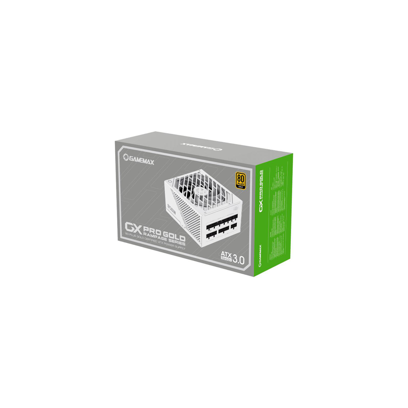 Блок питания Gamemax 850W (GX-850 PRO WT (ATX3.0 PCIe5.0)) изображение 5