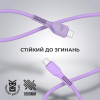 Дата кабель USB-C to USB-C 1.0m AR88 3A purple Armorstandart (ARM65291) изображение 2