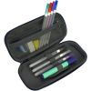 Пенал Cool For School с тиснением 1 отделение с отворотами Синий (CF87292) изображение 2