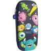 Пенал Cool For School с тиснением 1 отделение с отворотами Синий (CF87292)