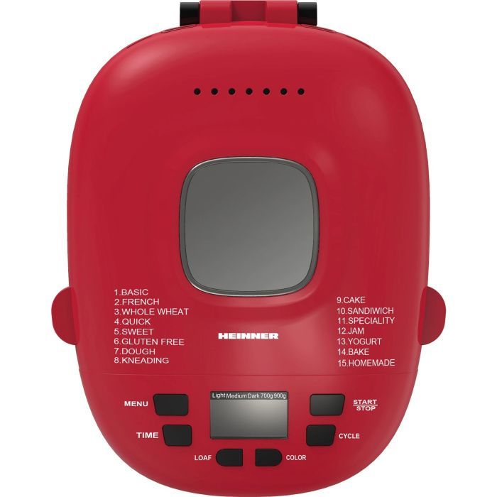 Хлебопечка HEINNER HBM-915BKR изображение 4