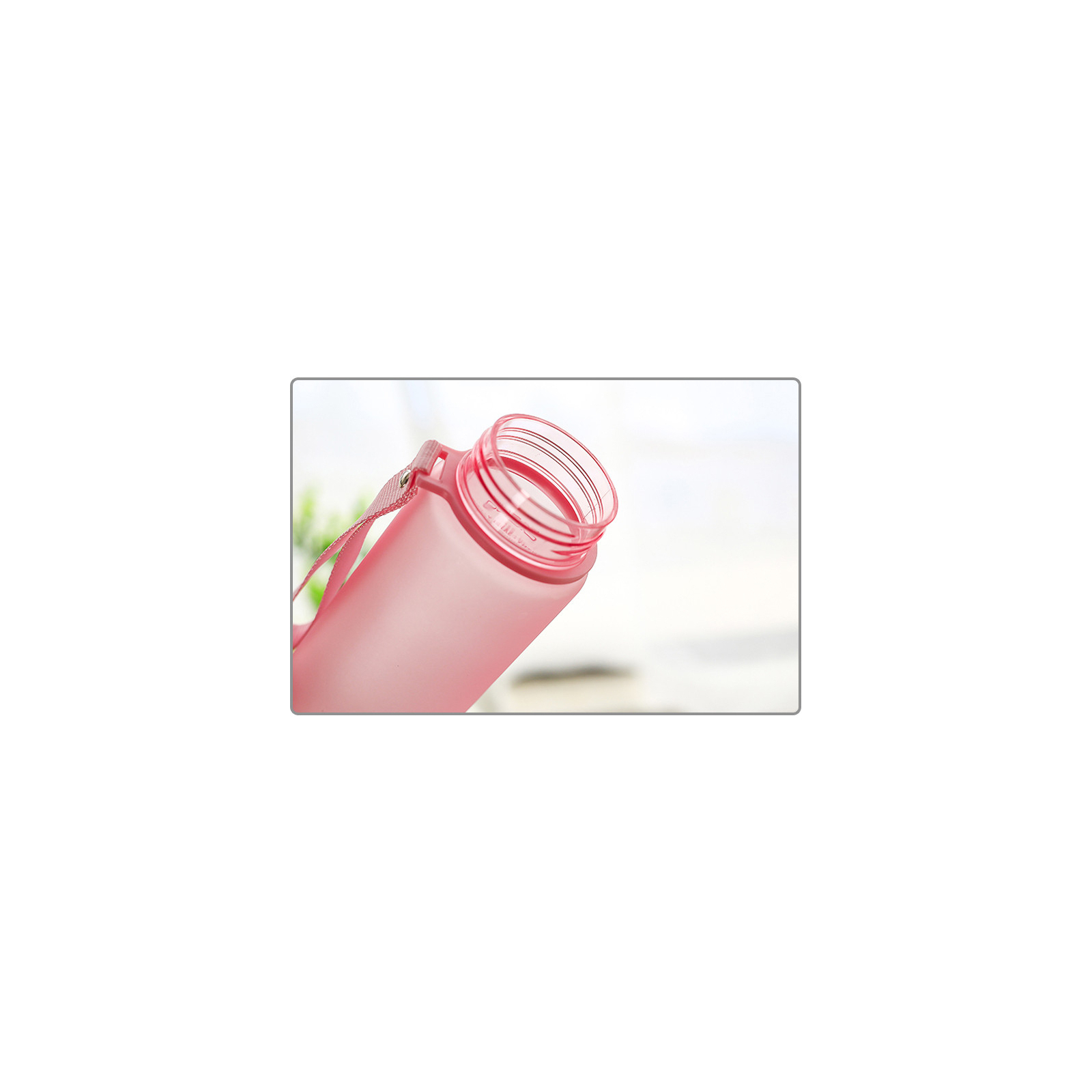 Бутылка для воды Casno 850 мл KXN-1183 Рожева (KXN-1183_Pink) изображение 4