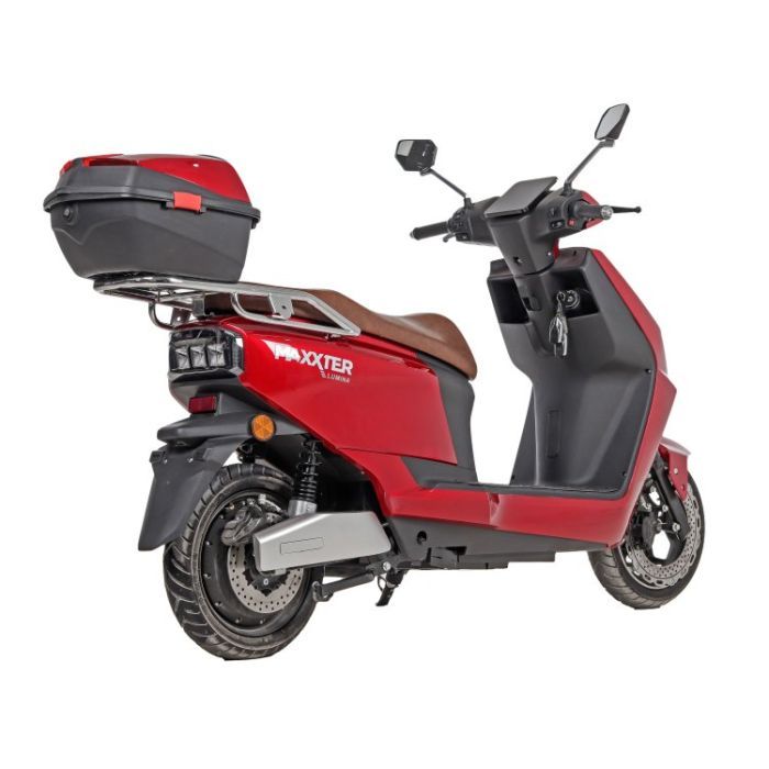 Электроскутер Maxxter LUMINA (Red) 1500 Вт, червоний (1605961) изображение 3