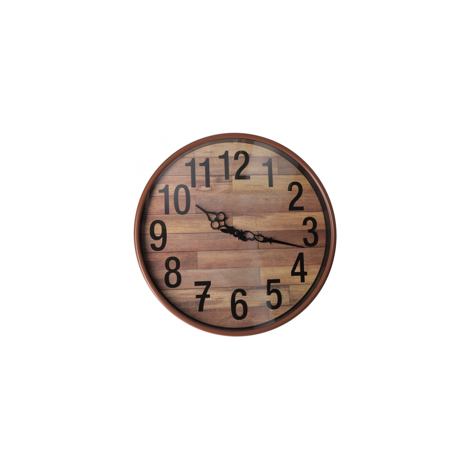 Настенные часы Optima Antique пластиковый, цвет дерева. (O52108)