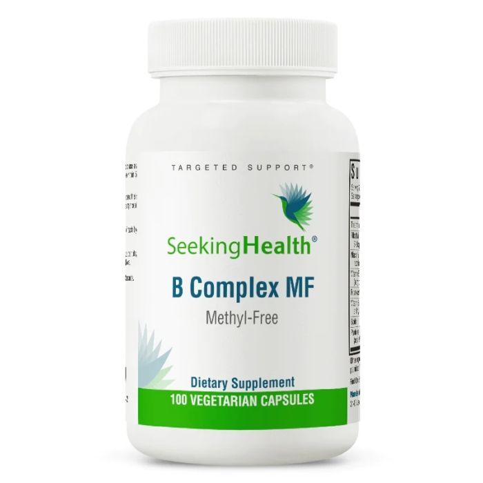 Витамин Seeking Health B-Комплекс без метила, B Complex MF, 100 капсул (SKH-52160)