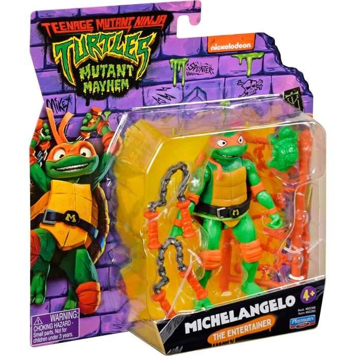 Фігурка TMNT серії Черепашки-Ніндзя Мovie III – Мікеланджело (83283) зображення 6