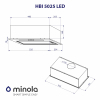 Витяжка кухонна Minola HBI 5025 WH LED зображення 10