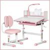 Парта зі стільцем ErgoKids Pink (+полка+лампа) (BD-24 PN) зображення 3