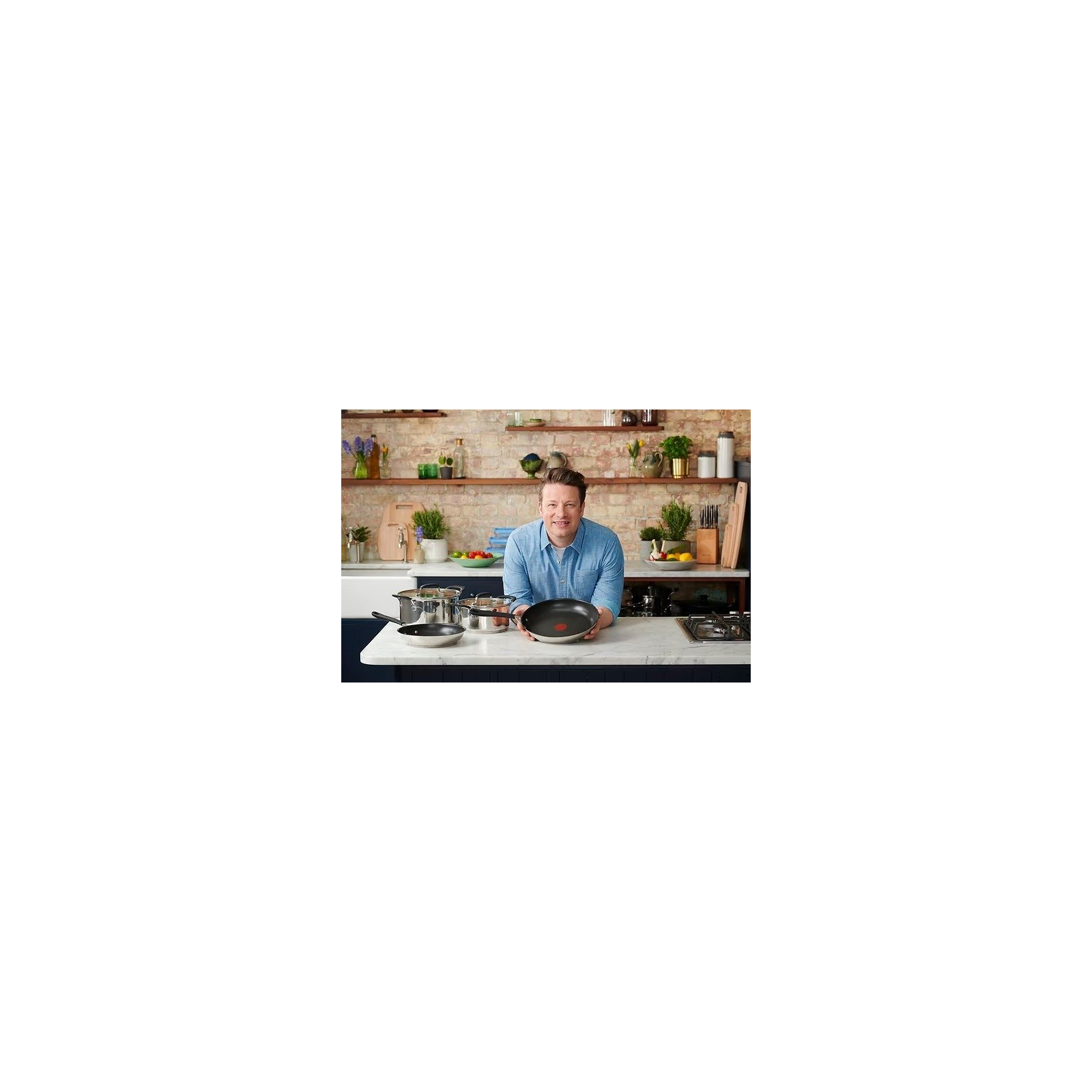 Кастрюля Tefal Jamie Oliver Home Cook 5.4 л (E3184655) изображение 7