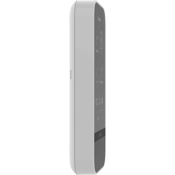 Клавіатура до охоронної системи Ajax KeyPad TouchScreen black зображення 3