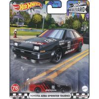 Машина Hot Wheels Коллекционная модель Toyota AE86 Sprinter Trueno серии Премиальные авто (GJT68/HKF28) изображение 5
