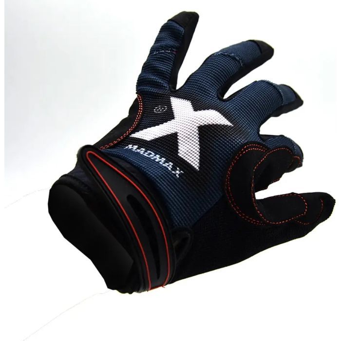 Перчатки для фитнеса MadMax MXG-102 X Gloves Black/Grey/White L (MXG-102-GRY_L) изображение 7