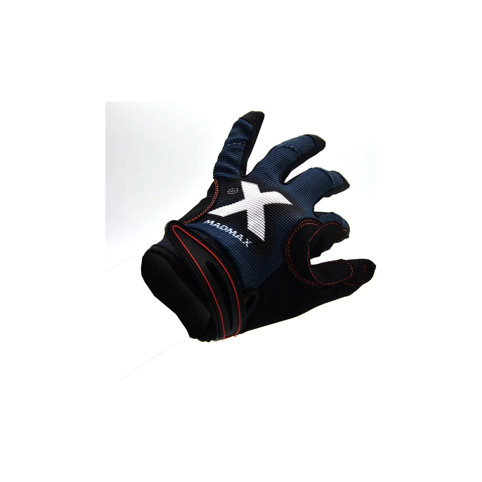 Рукавички для фітнесу MadMax MXG-102 X Gloves Black/Grey/White M (MXG-102-GRY_M) зображення 7