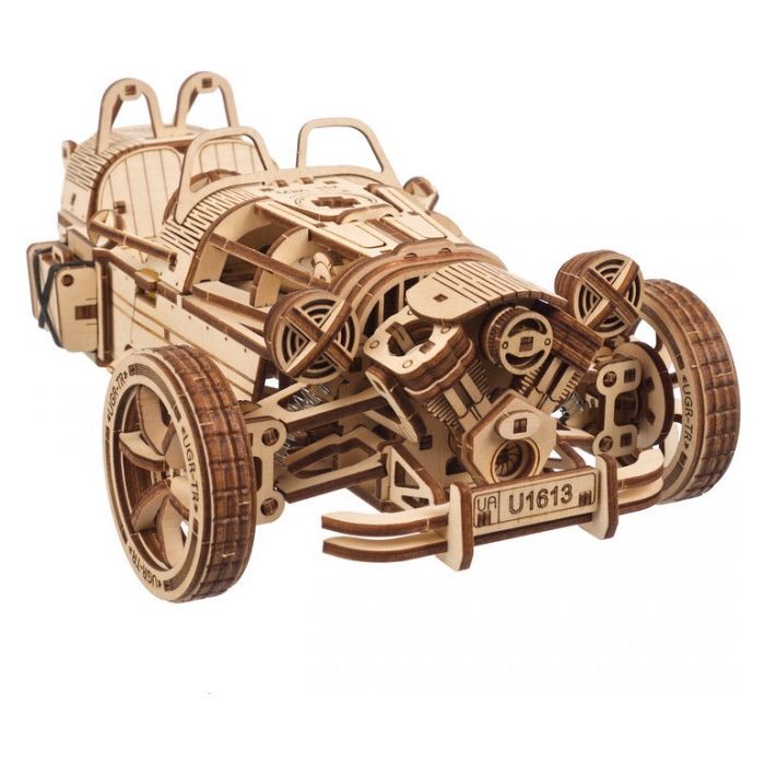 Конструктор Ugears Трицикл UGR-S (6337515) изображение 6