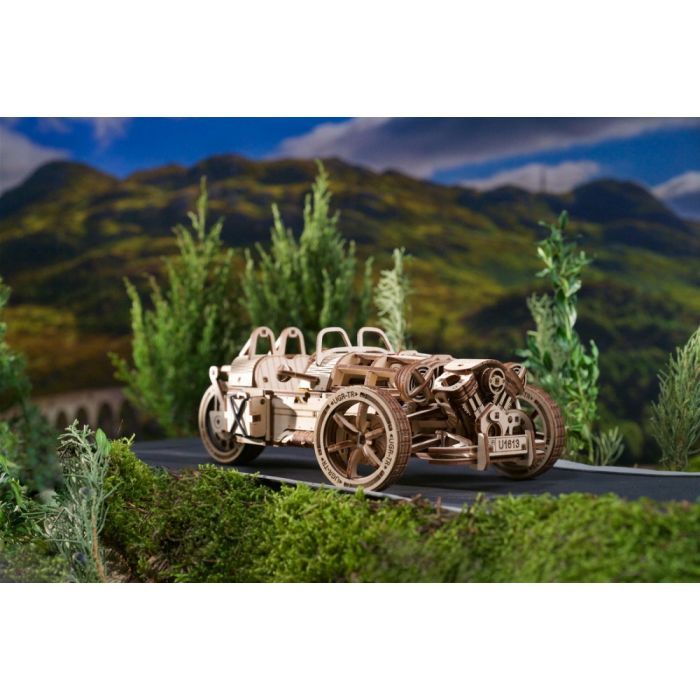 Конструктор Ugears Трицикл UGR-S (6337515) изображение 9