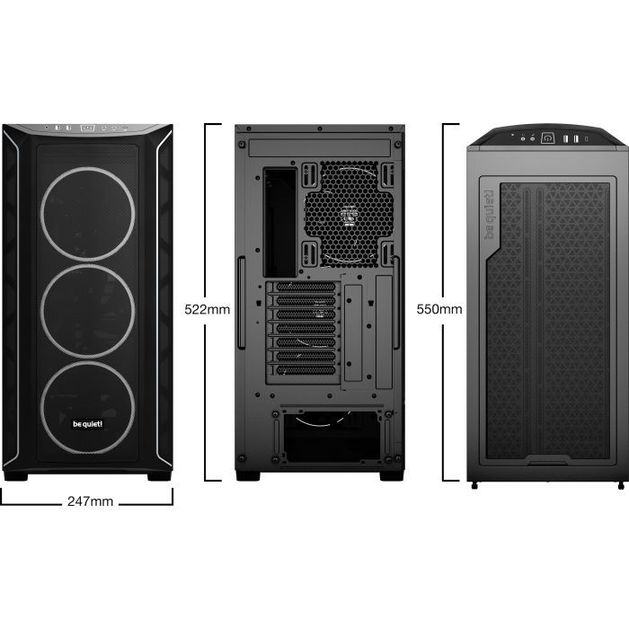 Корпус Be quiet! SHADOW BASE 800 FX Black (BGW63) изображение 11
