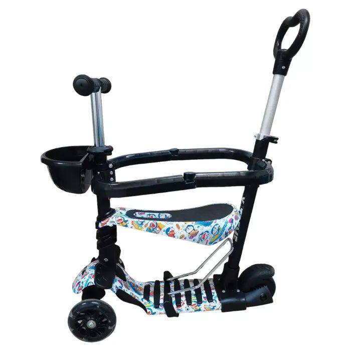 Самокат X-TREME KS-705-5W KITTY черный (125242)