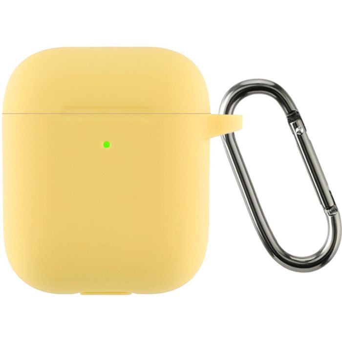 Чохол для навушників Armorstandart Ultrathin Silicone Case With Hook для Apple AirPods 2 Noctilucent (ARM59687)