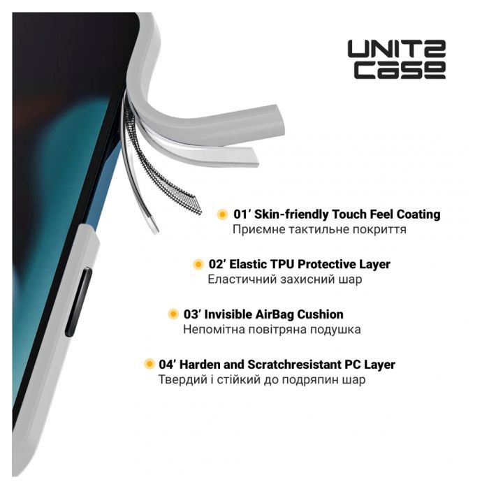 Чохол до мобільного телефона Armorstandart UNIT2 Apple iPhone 15 Plus Lavander (ARM69977) зображення 3