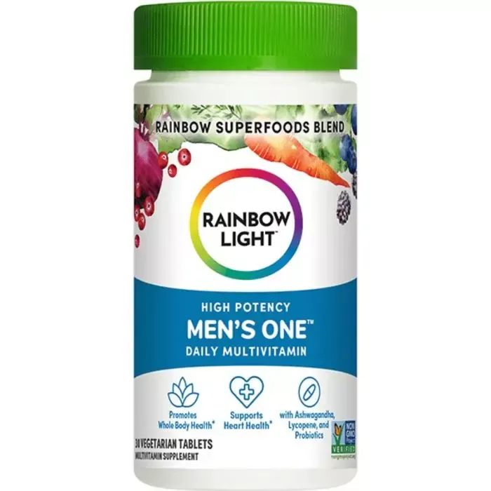 Мультивитамин Rainbow Light Мультивитамины для Мужчин, Men's One, 30 таблеток (RLT21714)