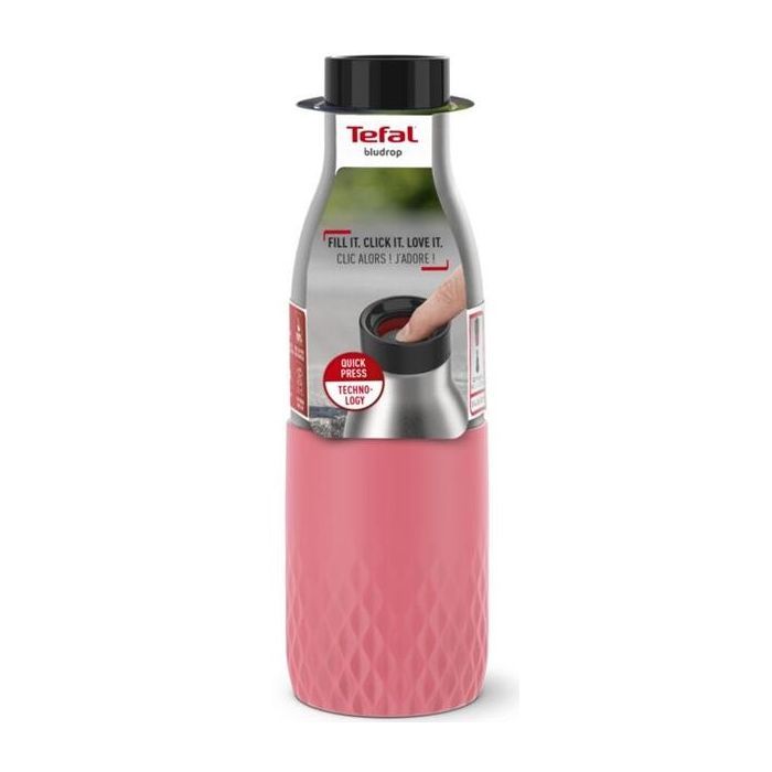Термокружка Tefal Bludrop 500 мл Рожева (N3110810)