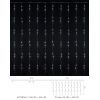 Гирлянда Delux Waterfall С 240LED 2х2 м белый/прозрачный IP20 (90018001) изображение 2