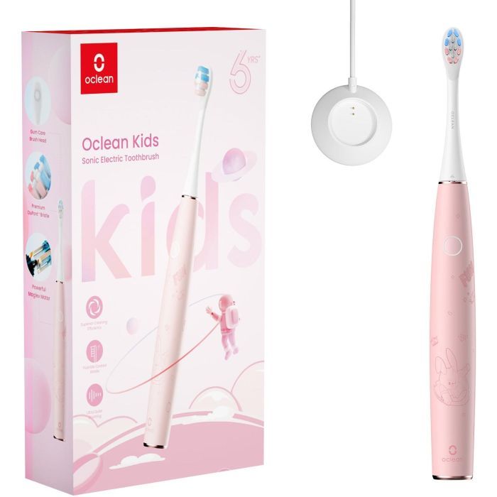 Електрична зубна щітка Oclean Kids Electric Toothbrush Pink (6970810552409) зображення 5