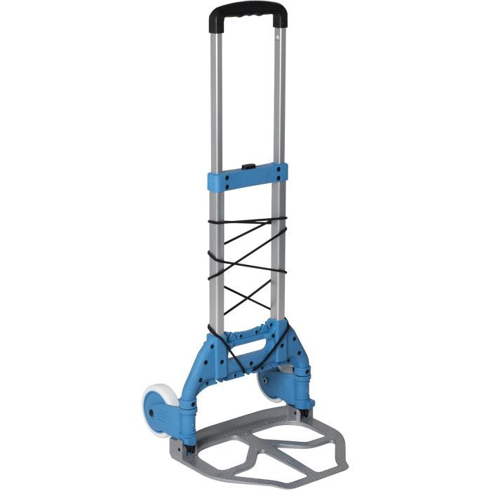 Сумка-тележка Bo-Camp господарський Trolley Foldable 75 kg Сріблястий/Синій (5267283)