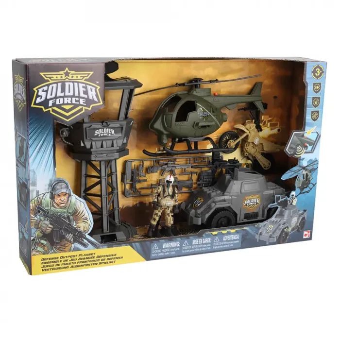 Игровой набор Chap Mei Солдаты DEFENSE OUTPOST (545117)