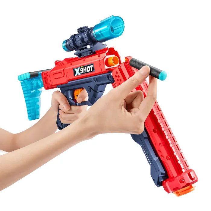 Іграшкова зброя Zuru X-Shot Red Швидкострільний бластер EXCEL Hawk Eye (16 патронів) (36435R) зображення 4