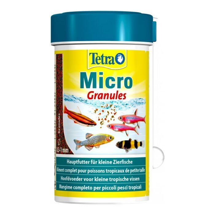 Корм для рыб Tetra Micro Granules микрогранулы 100 мл (4004218756861)