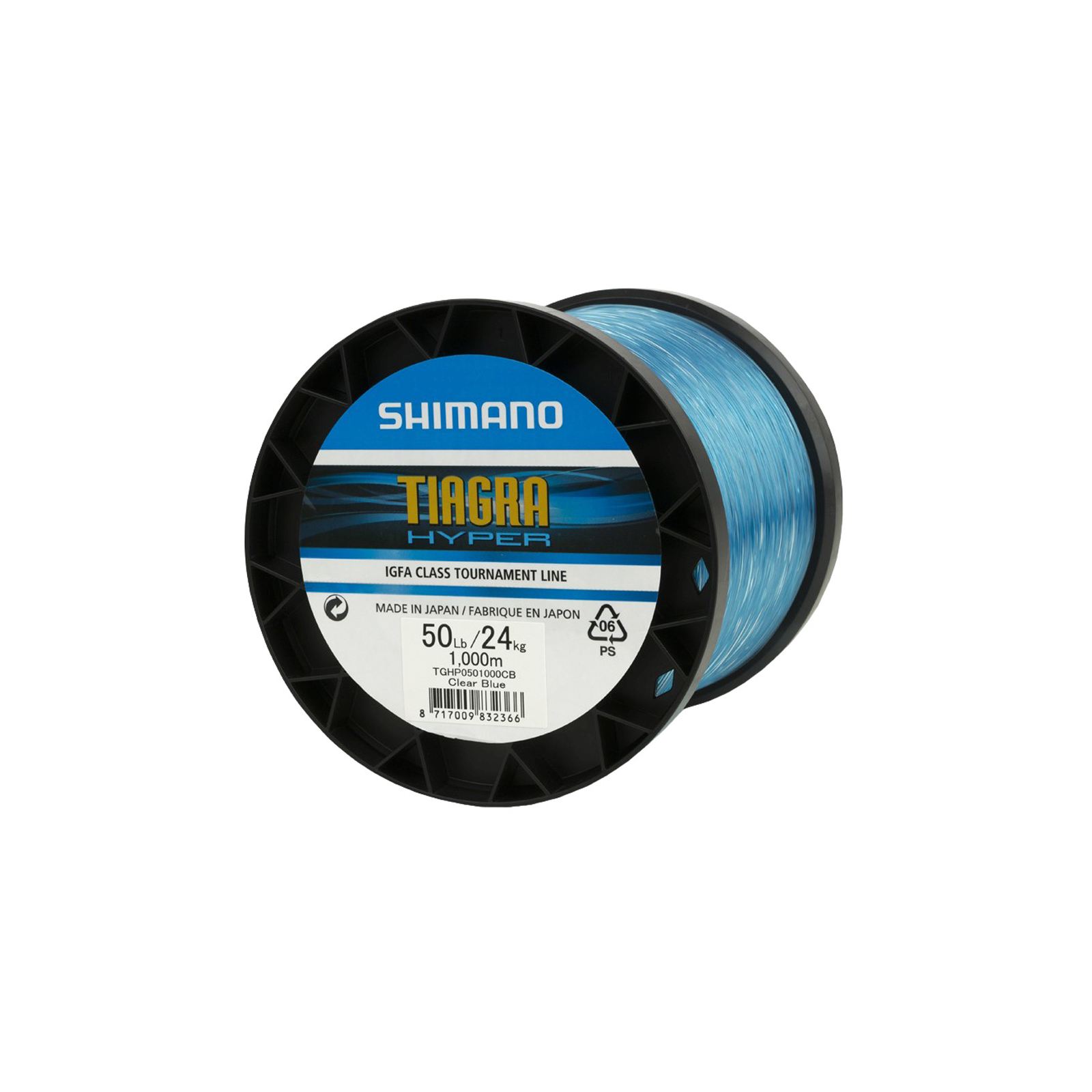 Волосінь Shimano Tiagra Hyper Trolling 1000m 0.86mm 80lb/37.0kg (TGHP0801000CB)