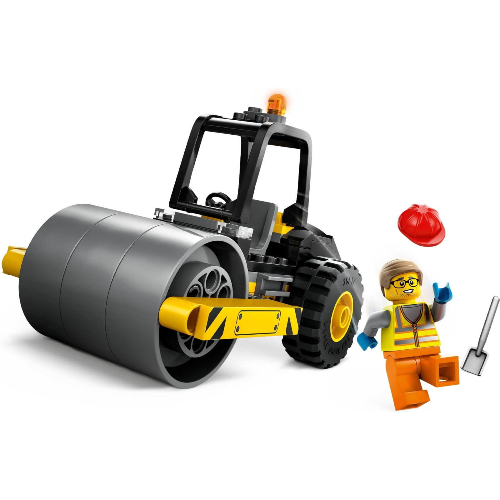 Конструктор LEGO City Будівельний паровий каток 78 деталей (60401) зображення 4