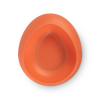 Набор детской посуды Baboo мисочка, гибкие вилка и ложка, нагрудник (10-001 оранж) изображение 6