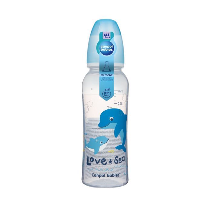 Бутылочка для кормления Canpol babies LOVE&SEA 120 мл PP голубая (59/300) изображение 3