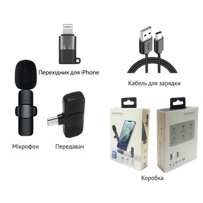 Мікрофон XoKo K9 (XK-K9BK) зображення 2