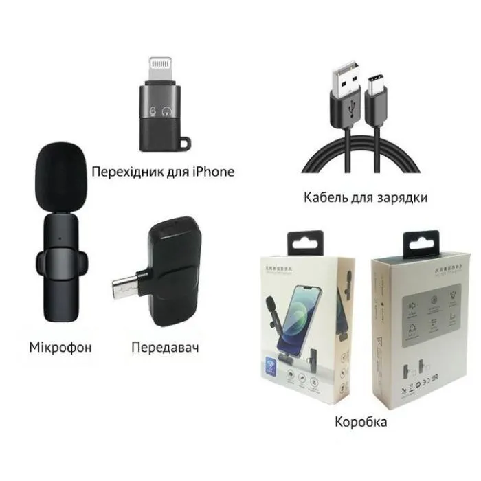 Микрофон XoKo K9 (XK-K9BK) изображение 2