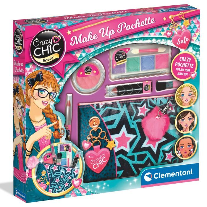 Детская косметика Clementoni Make Up Pochette, серия Crazy Chic (18697) изображение 3