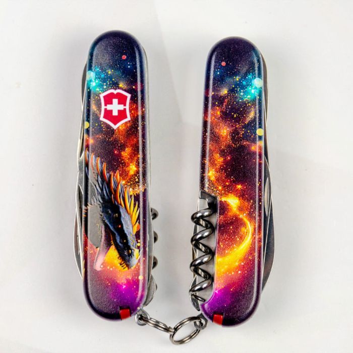 Нож Victorinox Huntsman Zodiac 91 мм Китайський дракон (1.3713_Z3200p) изображение 12