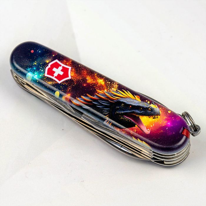 Нож Victorinox Huntsman Zodiac 91 мм Китайський дракон (1.3713_Z3200p) изображение 2