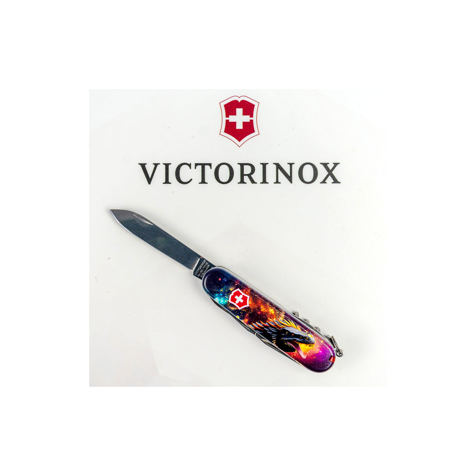 Нож Victorinox Huntsman Zodiac 91 мм Китайський дракон (1.3713_Z3200p) изображение 5