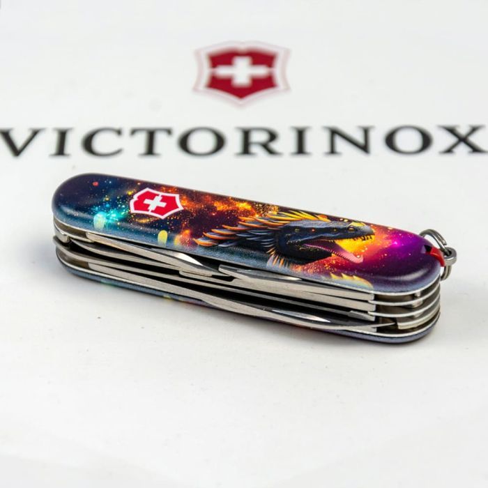 Нож Victorinox Huntsman Zodiac 91 мм Китайський дракон (1.3713_Z3200p) изображение 6